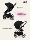 Коляска-трансформер iZZi 2 в 1 Black