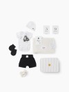 Комплект Happy Baby для новорожденных (7 предметов) (black&white, 50, 90158-0)