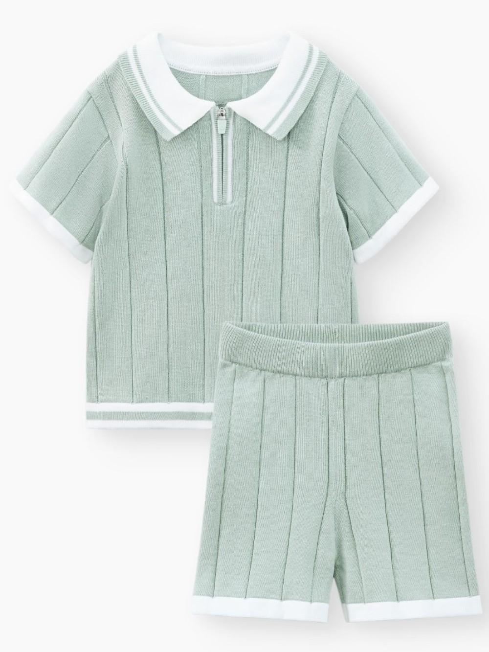 Комлект Happy Baby: рубашка и шорты (light green, 68–74, 88683-0)