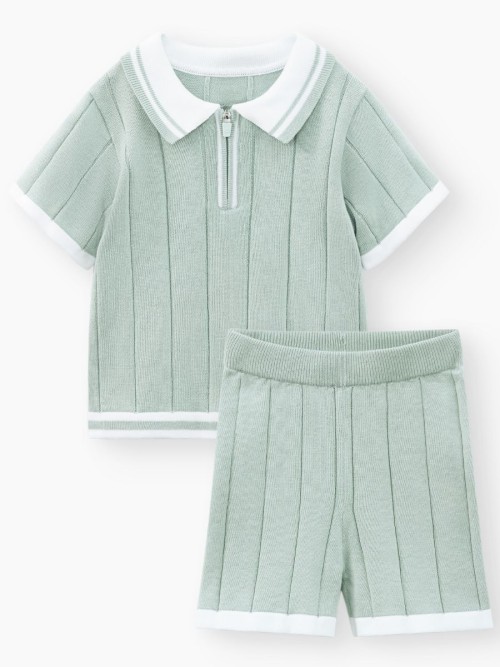 Комлект Happy Baby: рубашка и шорты (light green, 68–74, 88683-0)