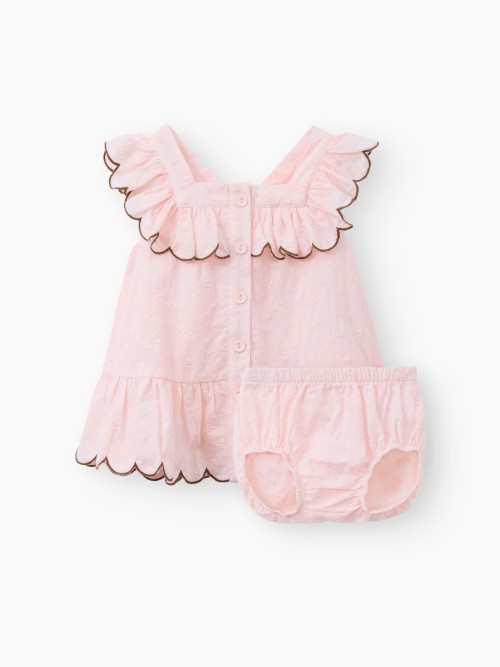 Комплект Happy Baby: платье и трусы (pink, 68–74, 88678-0)