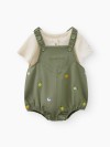 Комплект Happy Baby: полукомбинезон и футболка (olive (embroidery), 74-80, 88696-0)
