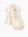 Комплект Happy Baby: платье и трусы (milky-cream, 80–86, 88700-0)