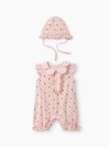 Комплект Happy Baby: боди и чепчик (pink, 62, 90164-0)