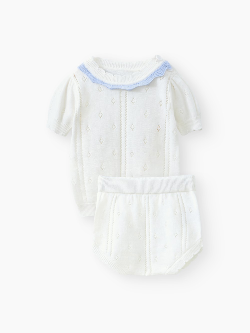 Набор Happy Baby: футболка и шорты (milky, 56–62, 90147-0)