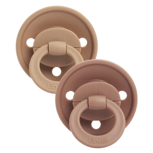 Пустышка Elodie от 3 мес. Retro Binky Bundle, 2 шт. Soft Terracotta