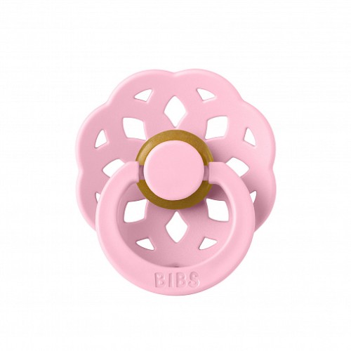 Пустышка латексная BIBS Boheme - Baby Pink, 0+ мес.