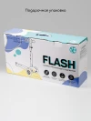 Самокат 3-х колесный Amarobaby Flash Led подсветка розовый