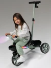 Велоколяска Amarobaby Scout Led подсветка зеленый