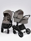 Коляска 2 в 1 Amarobaby Motus Premium Ecco Экокожа мокко