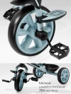 Велоколяска Amarobaby Scout Led подсветка голубой