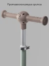 Самокат 3-х колесный Amarobaby Flash Led подсветка зелёный