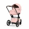 Коляска 2 в 1 Cybex Priam Style Rosegold Peach Pink