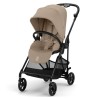 Коляска прогулочная Cybex Melio Carbon Almond Beige
