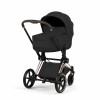 Коляска 2 в 1 Cybex Priam Style Rosegold Sepia Black