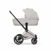 Коляска 2 в 1 Cybex Priam Style Rosegold City Grey