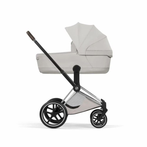 Коляска 2 в 1 Cybex Priam Style Chrome Brown City Grey
