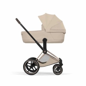 Коляска 2 в 1 Cybex Priam Style Rosegold Cozy Beige
