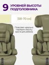 Автокресло Costa YB702A 1/2/3 (9-36кг) Хаки 2026