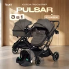 Коляска-трансформер Rant Basic Pulsar Plus RA170 3 в 1 Mocca