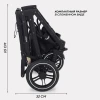 Коляска-трансформер Rant Basic Pulsar Plus RA169 2 в 1 Black
