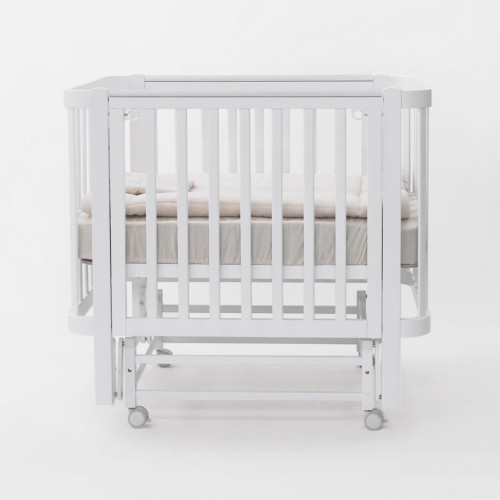 Кроватка ANTEMI Terra Light New 100х70 с маятником белый