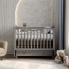 Кроватка Antemi Classic Sleep 120х60 ящик/маятник Графит