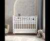 Кроватка Antemi Classic Sleep 120х60 ящик/маятник Белый