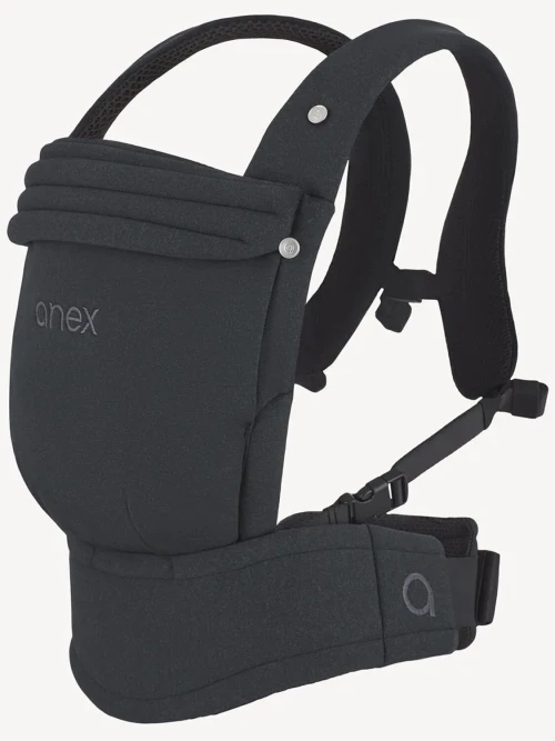 Рюкзак-переноска для ребенка T.M. ANEX Lownight (WH-01) black - фото 1