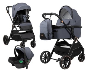 Коляска 3 в 1 Costa Rider Graphite