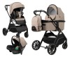 Коляска 3 в 1 Costa Rider Beige
