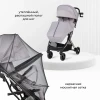 Kоляска прогулочная Farfello Comfy Go Comfort Chrome Greige Black Chrome