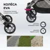 Kоляска прогулочная Farfello Comfy Go Comfort Chrome Greige Black Chrome