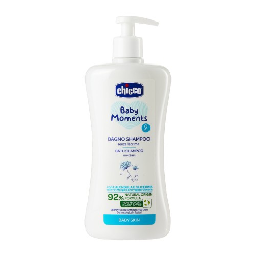 Пена-шампунь Chicco 0+ 500 мл Baby Moments