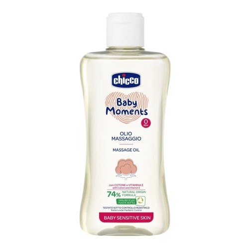 Масло Chicco массажное 0+ 200 мл Baby Moments