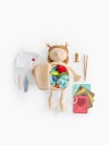 Игрушка мягкая кукла Happy Baby FUNNY ANATOMY beige