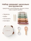 Игровой набор музыкальных инструментов Happy Baby HAPPY RHYTHM SET beige