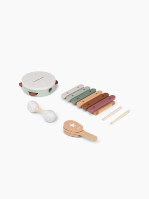 Игровой набор музыкальных инструментов Happy Baby HAPPY RHYTHM SET beige