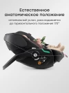Автокресло Happy Baby Safer Pro 0+ (0-13 кг) black & bordeaux