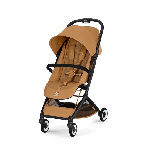 Коляска прогулочная Cybex Orfeo BLK Cinnamon Yellow дождевик/бампер