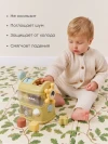 Развивающий коврик Happy Baby Soft Floor бежевый дуб