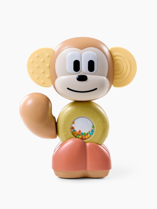 Игрушка обезьянка погремушка Happy Baby FUNKY MONKEY multicoloured