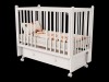 Кроватка Incanto Lunna Lika 120*60 маятник/ящик белый