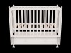Кроватка Incanto Lunna Lika 120*60 маятник/ящик белый