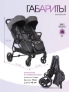 Коляска для двойни Farfello Max Gray