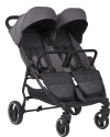 Коляска для двойни Farfello Max Gray