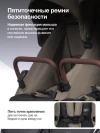Коляска для двойни Farfello Max Beige