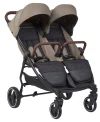 Коляска для двойни Farfello Max Beige