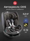 Автокресло Happy Baby Oxis 0/1/2/3 (0-36кг) dark grey