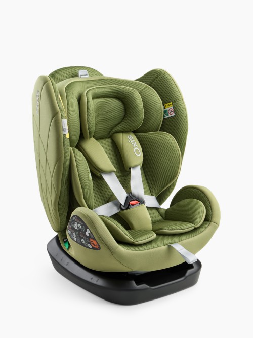 Автокресло Happy Baby Oxis 0/1/2/3 (0-36кг) green